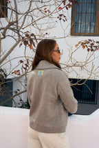 Warm Touch Wool Biker Jacket