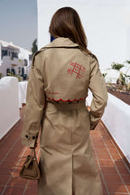 Cross My Heart Trench Coat