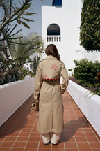 Cross My Heart Trench Coat