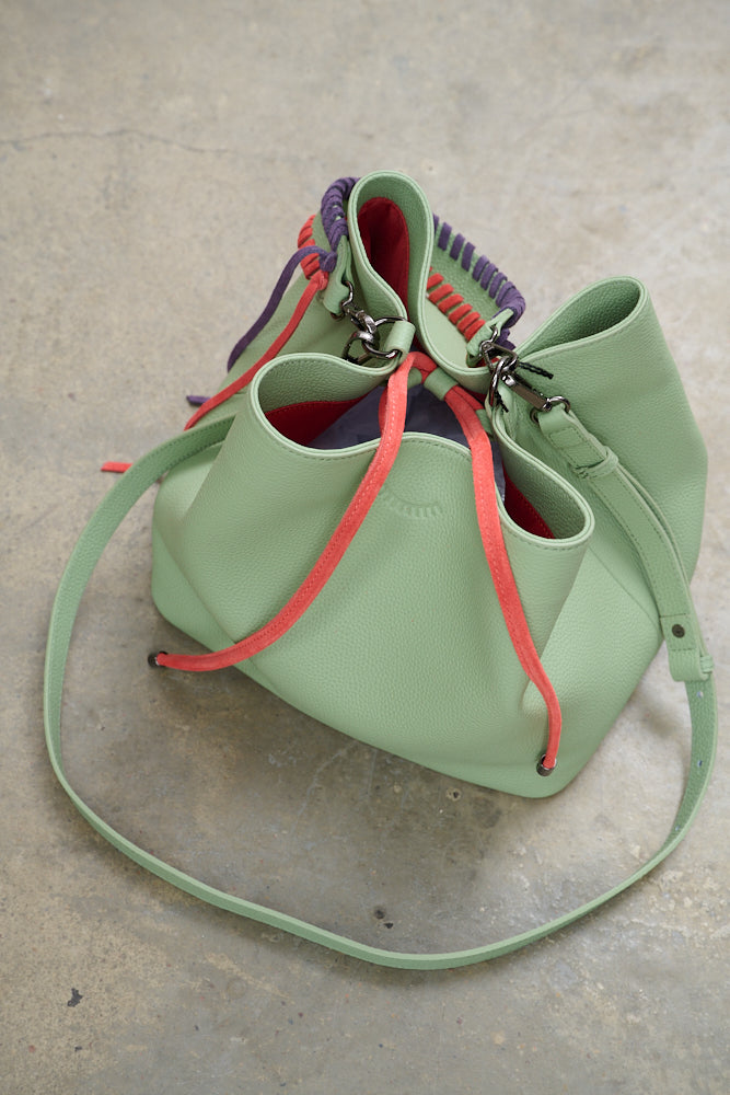 Desert Bloom leather bag