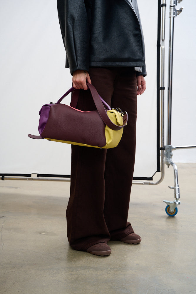 Dopamine Blush leather bag