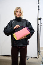 Dopamine Blush leather bag