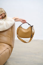 Espresso leather bag