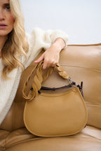 Espresso leather bag