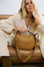 Espresso leather bag