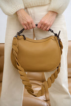 Espresso leather bag