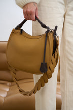 Espresso leather bag