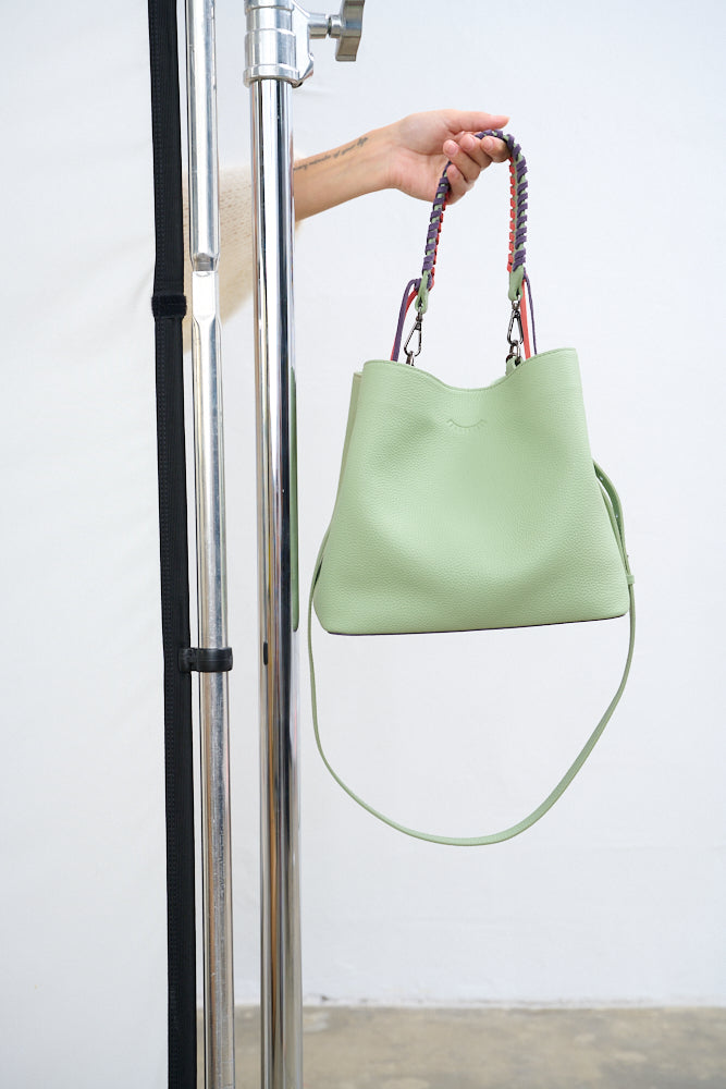 Desert Bloom leather bag