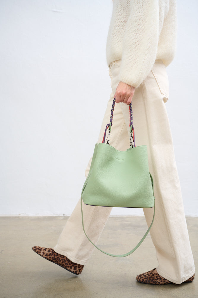 Desert Bloom leather bag