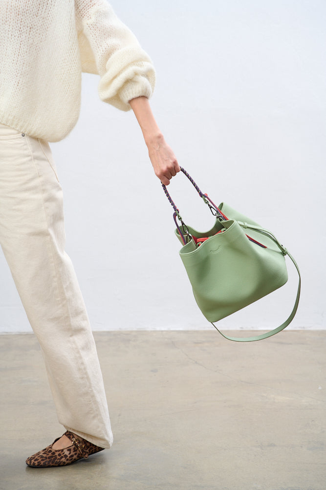 Desert Bloom leather bag