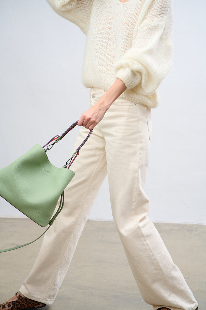 Desert Bloom leather bag
