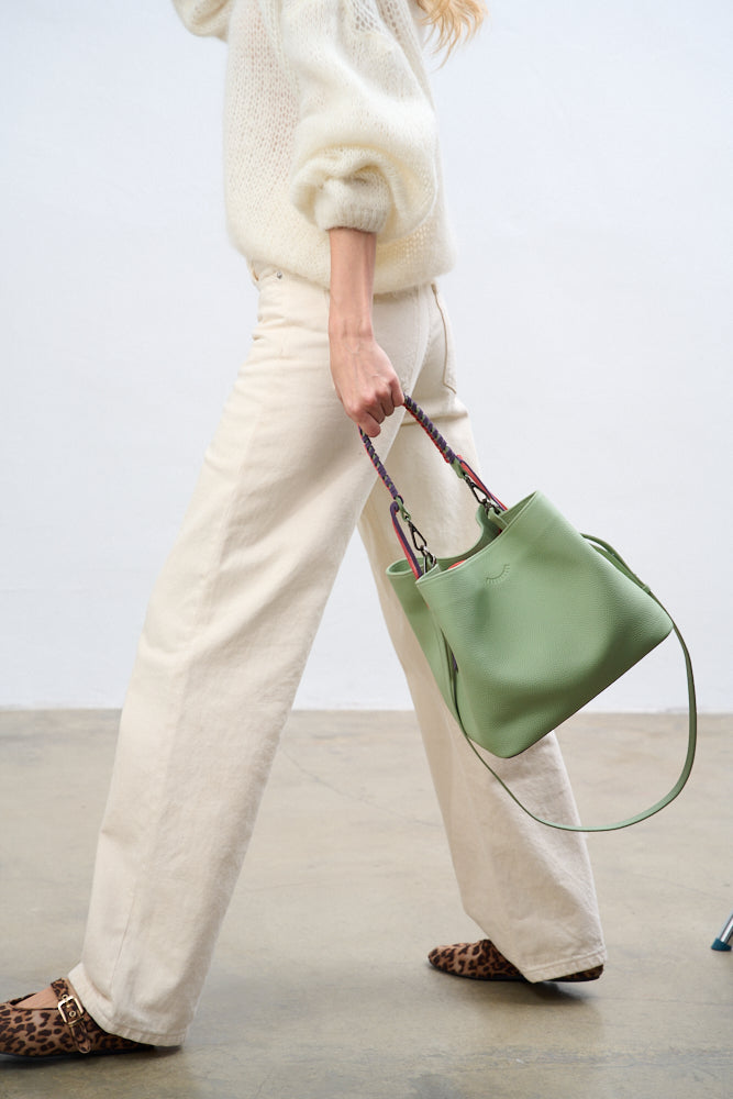 Desert Bloom leather bag