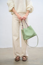 Desert Bloom leather bag