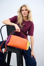 Dopamine Joy leather bag
