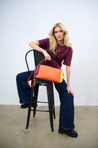 Dopamine Joy leather bag