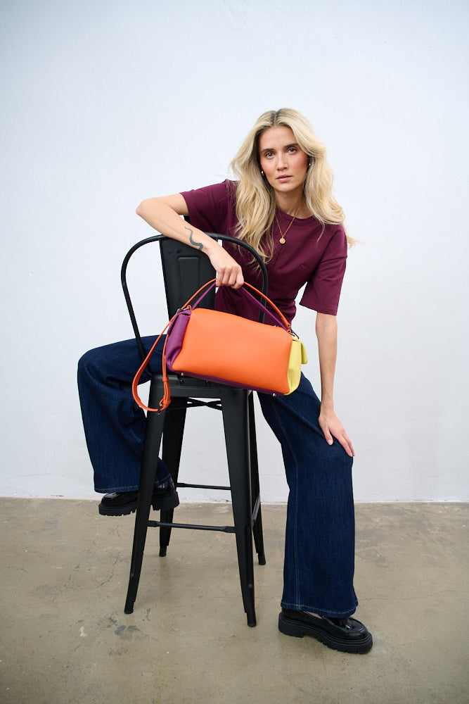 Dopamine Joy leather bag