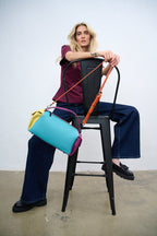 Dopamine Joy leather bag