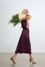 Rochie midi Mulberry Muse