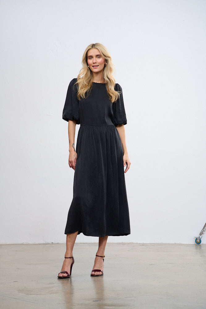 Black Orchid midi dress