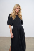 Black Orchid midi dress