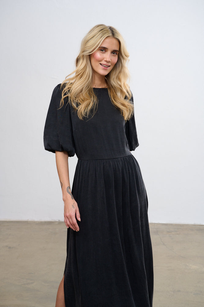 Black Orchid midi dress