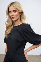Black Orchid midi dress