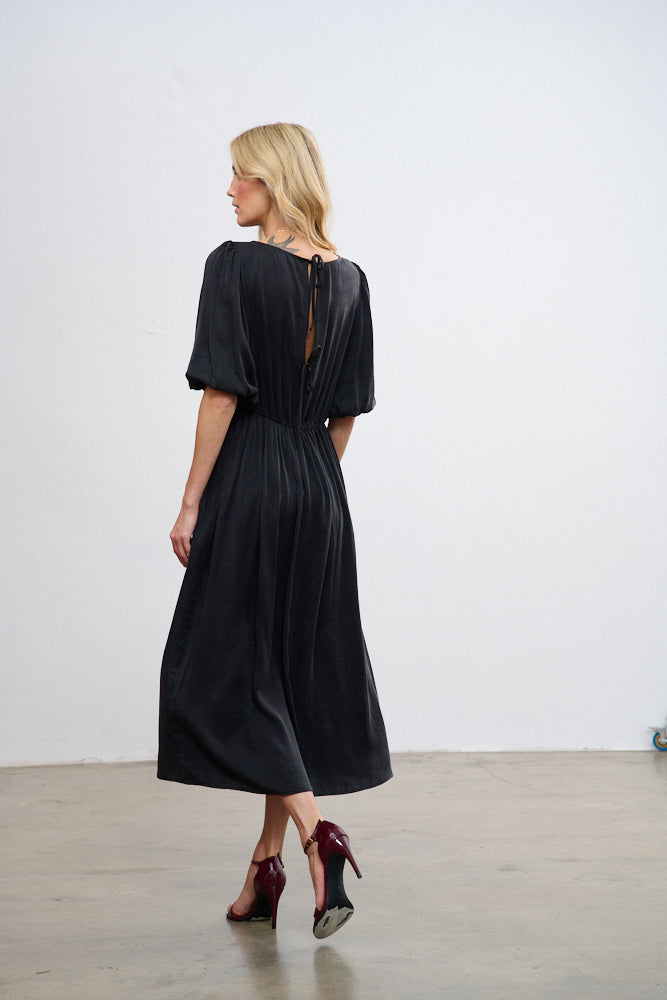 Black Orchid midi dress