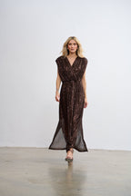 Rochie lungă cu paiete Magnetic Soul