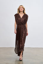 Rochie lungă cu paiete Magnetic Soul