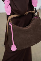 Flamingo leren tas
