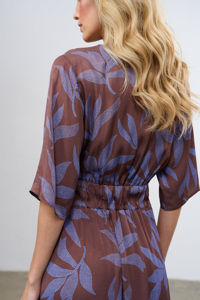 Rochie midi Lavender Wine