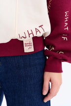 What If x Kit Agar hanorac tip polo