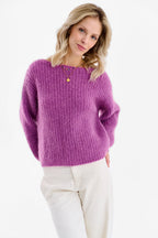 Little Moments sweater i mohairblanding