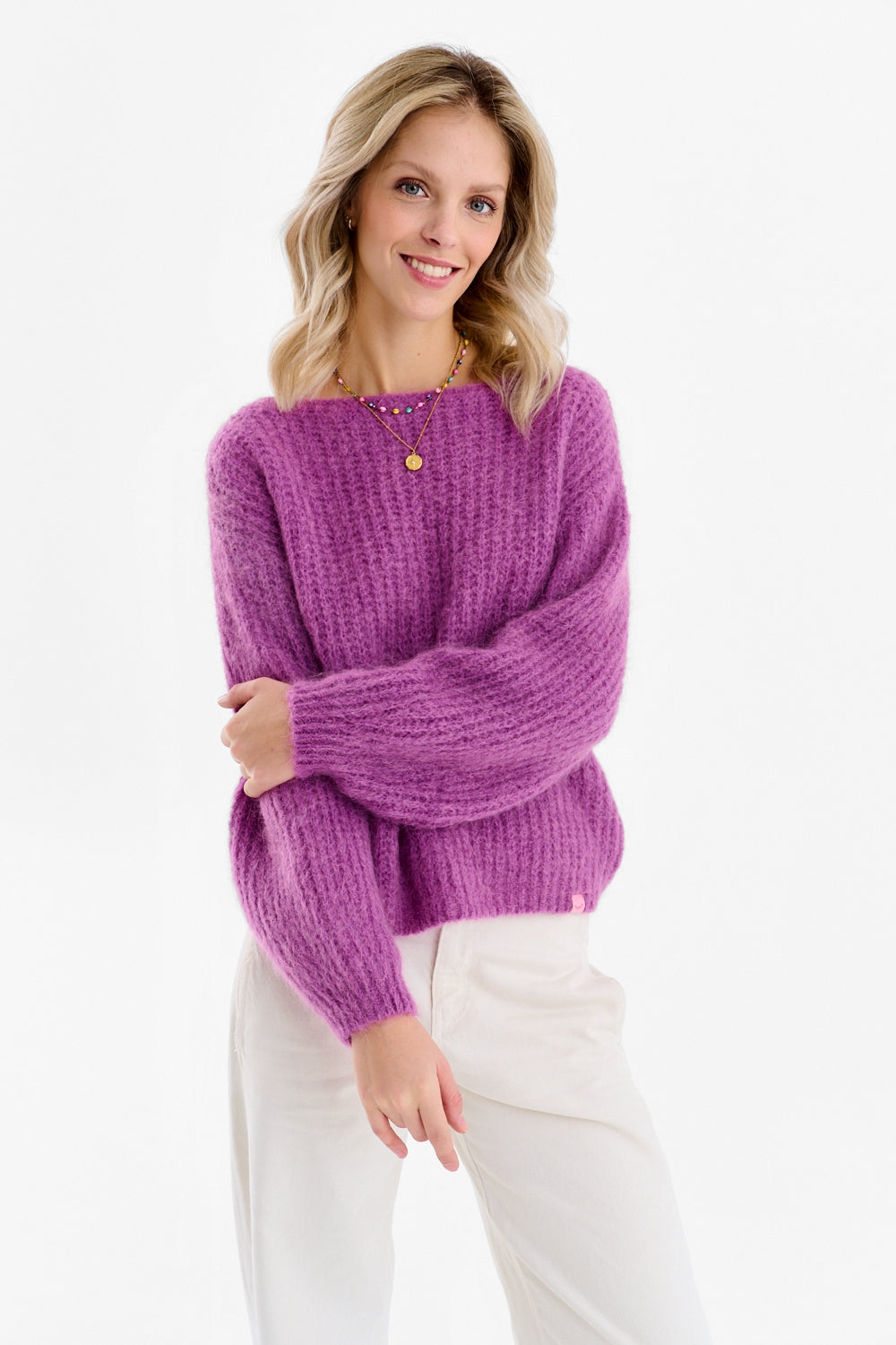 Little Moments sweater i mohairblanding