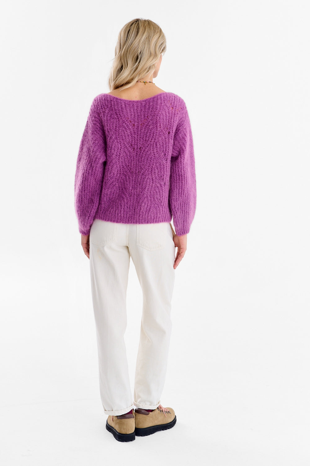 Little Moments sweater i mohairblanding