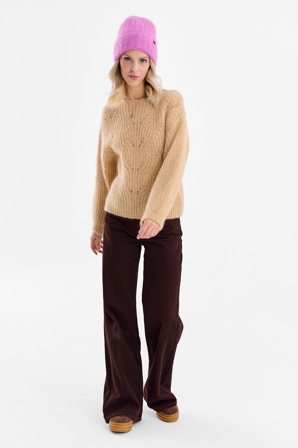 Lunar Calm mohair blend sweater