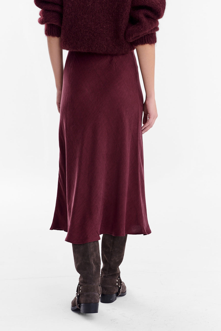 Mulberry Delight midi skirt