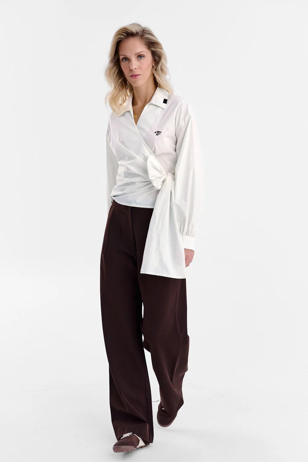 Gentle Story tied shirt