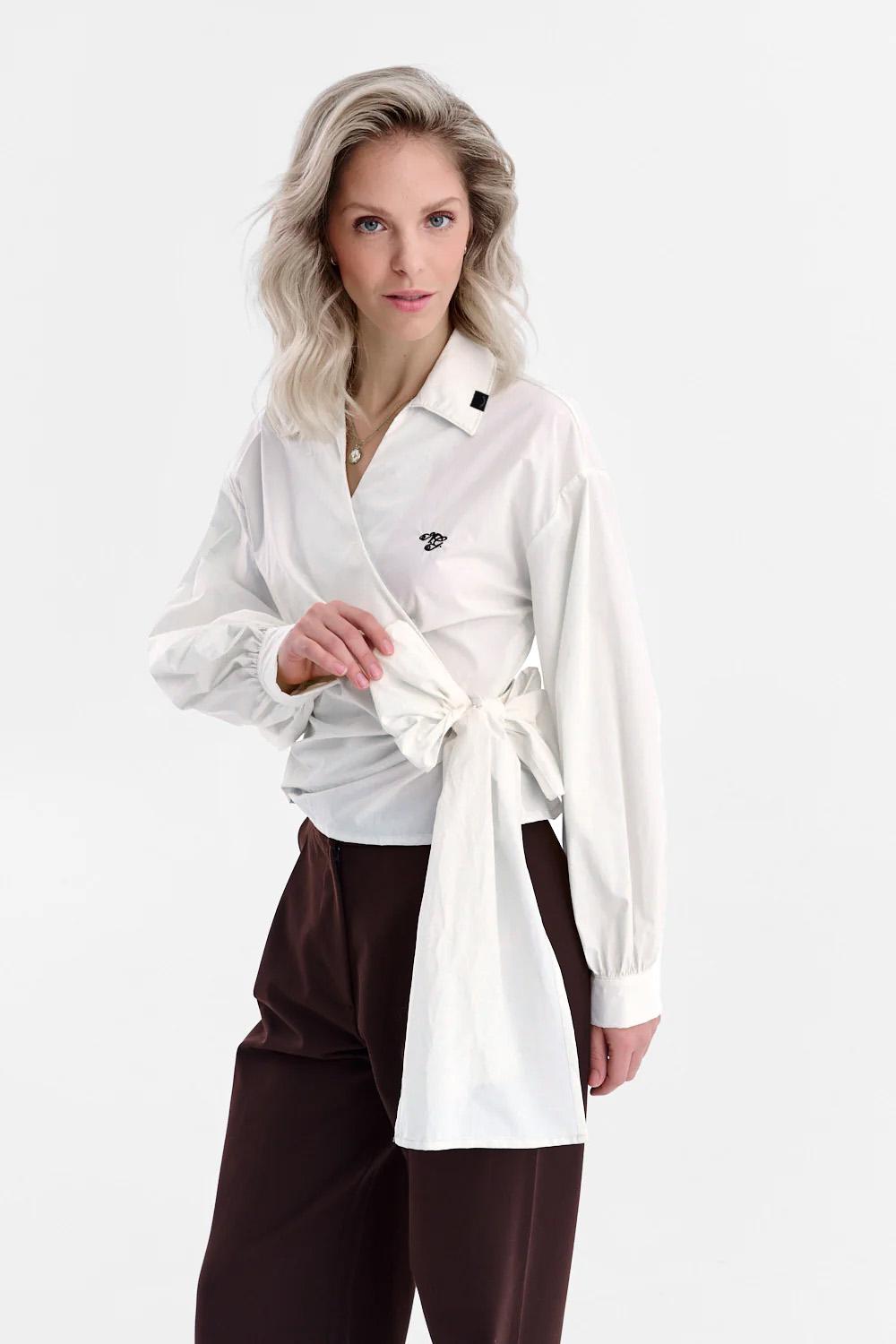 Gentle Story tied shirt