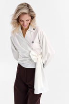 Gentle Story tied shirt