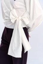 Gentle Story tied shirt