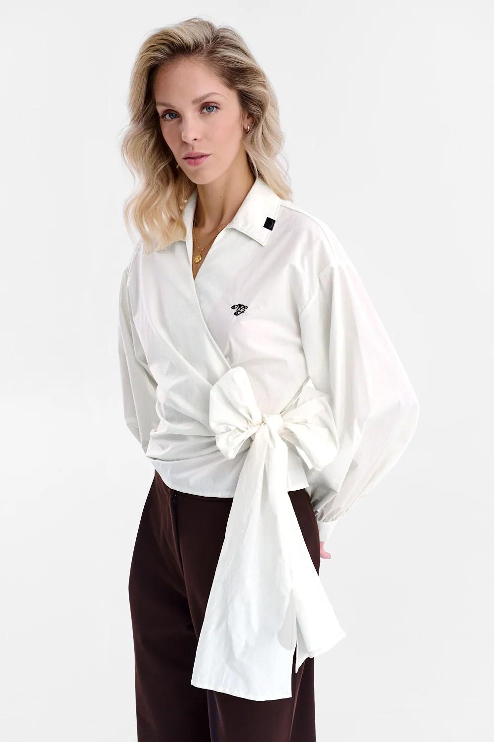 Gentle Story tied shirt