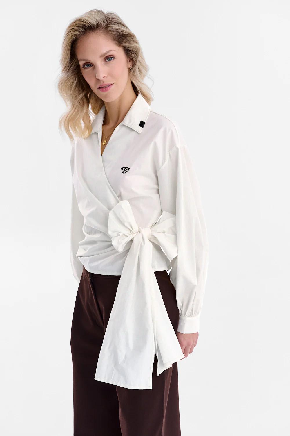 Gentle Story tied shirt