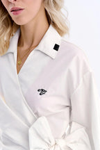 Gentle Story tied shirt