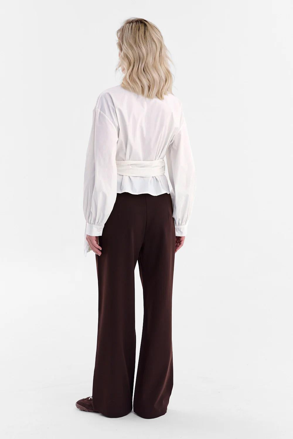 Gentle Story tied shirt