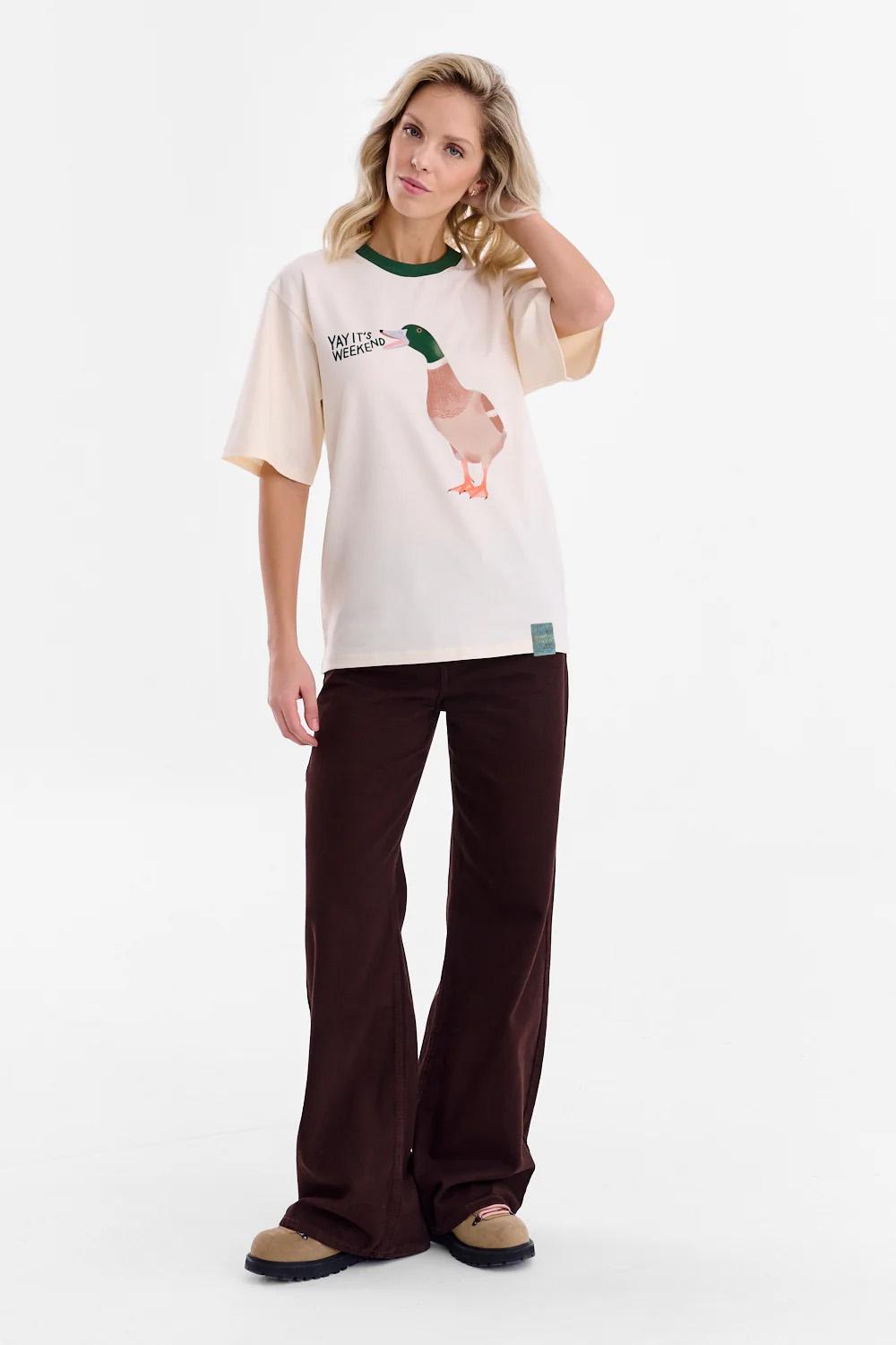 Tricou Wild Quack x Cecilia Petterson