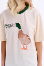 Tricou Wild Quack x Cecilia Petterson