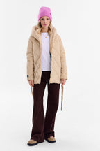Anabelle Desert Moth Quilted Jacket
