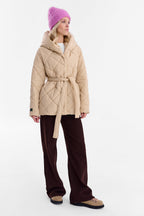 Anabelle Desert Moth Quilted Jacket