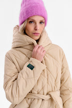 Anabelle Desert Moth Quilted Jacket